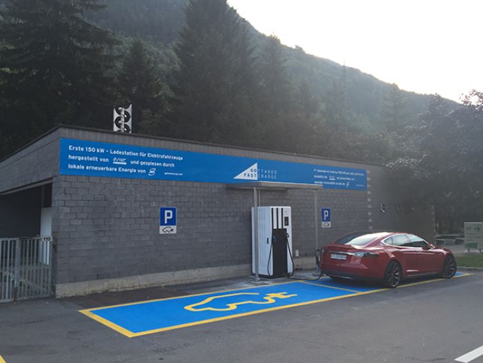 First Swiss High-Performance Fast Charger in Place