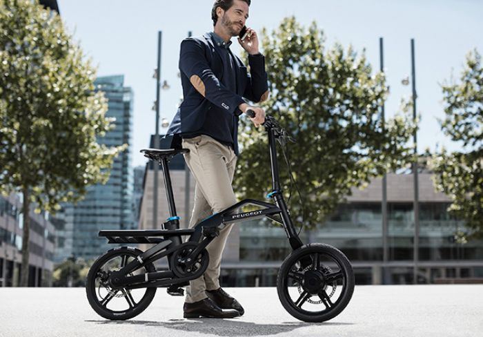 Peugeot presentará su bicicleta eléctrica plegable eF01