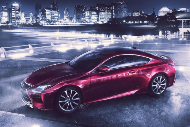 The Lexus RC 300h hybrid makes its world debut at Tokyo Motor Show