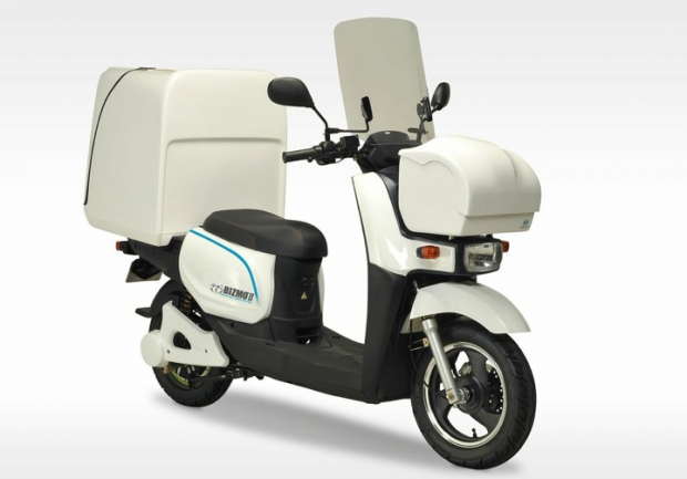Terra Motors releases 150km-range comercial electric motorcycle “Bizmo II”