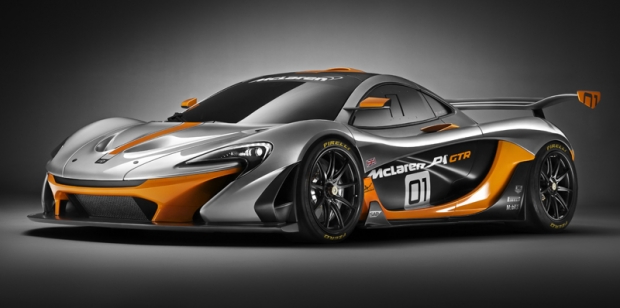 McLaren P1 GTR, only for racing tracks