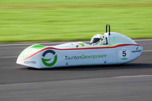 Greenpower Education Trust running in Goodwood