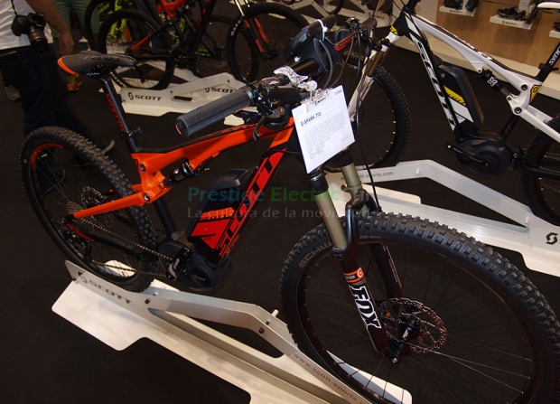 Scott E-Spark 710 mountain bike with electric technology