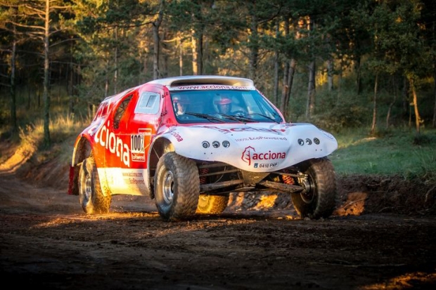 Acciona electric car for Dakar Rally