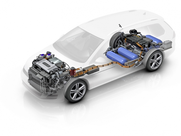 Volkswagen Golf HyMotion - todos con el hidrógeno