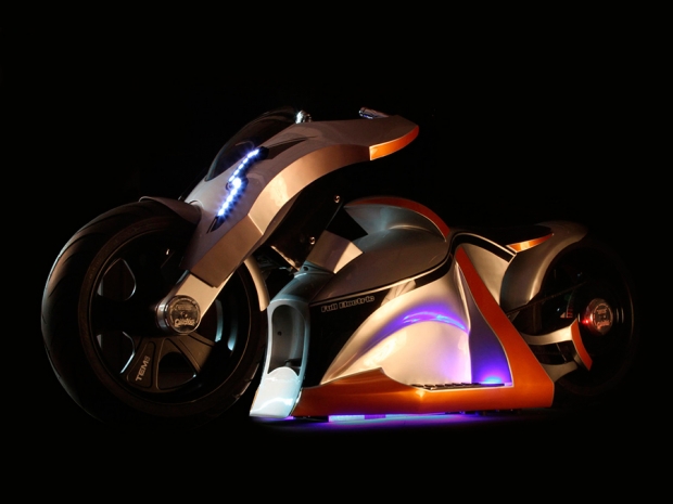 TEM01, futuristic electric bike