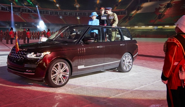 Fourth State Review vehicle from Land Rover makes its debut in Cardiff