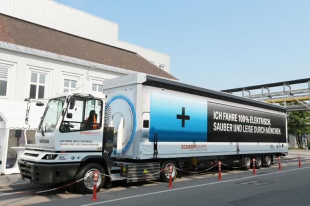 BMW/Terberg electric 40 tons truck