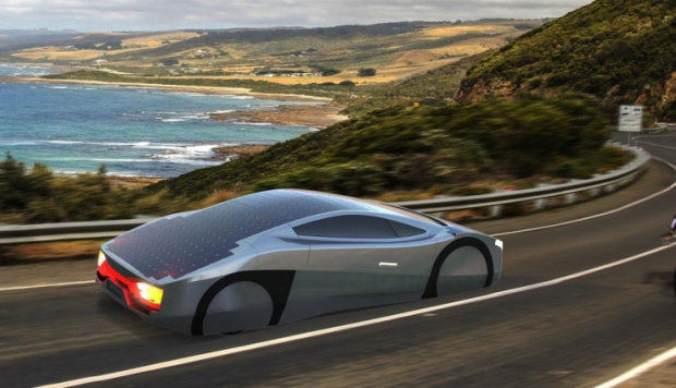 EVX Immortus, el coche solar de Australia