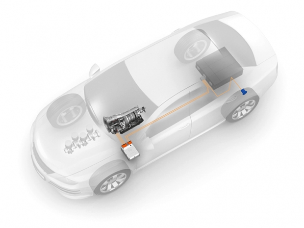 ZF produce su caja de cambios híbrido plug-in