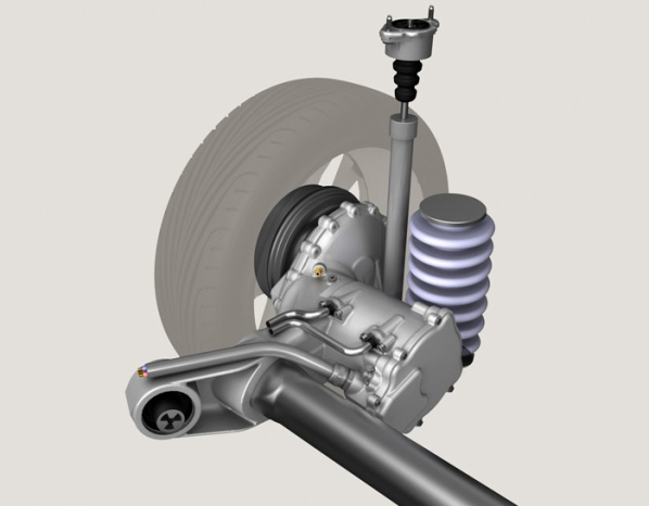 ZF con los híbridos y eléctricos
