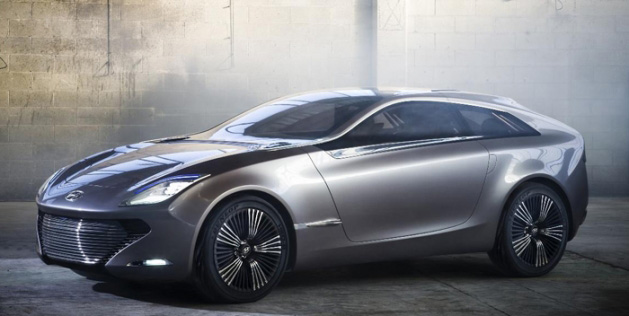 Hyundai concepto de coche con motor eléctrico
