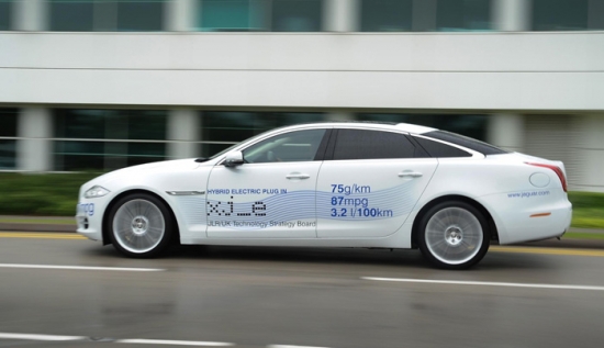 Jaguar XJ_e Plug-In Hybrid en Goodwood