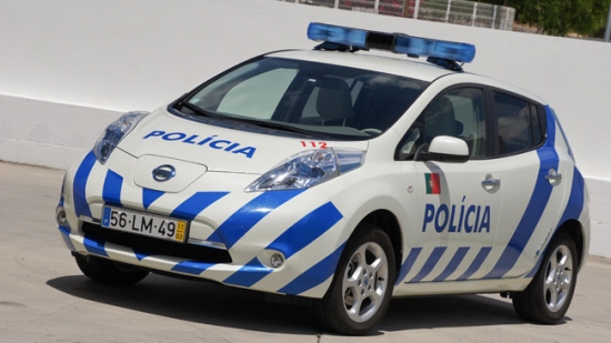 Nissan Leaf para la policia de Portugal