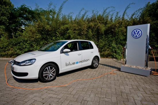 El VW Golf eléctrico en Madrid