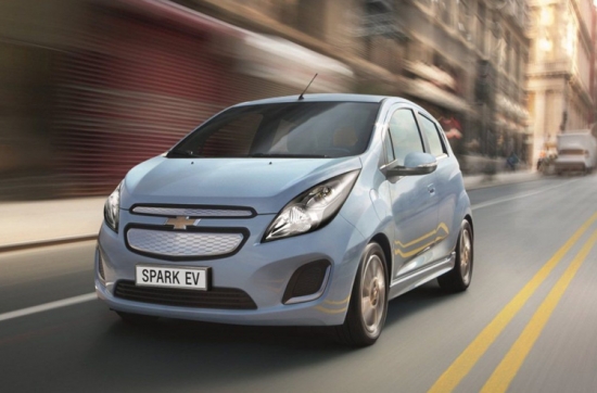 Electric Chevrolet Spark in Geneva