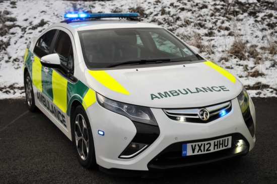 Vauxhall Ampera Ambulancia