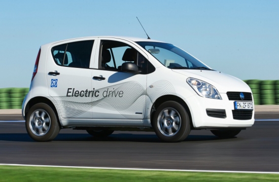 ZF con la electrificación de la línea motriz