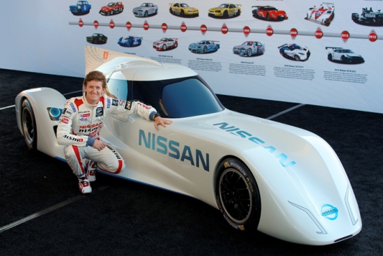 Lucas Ordoñez con el Nissan ZEOD RC