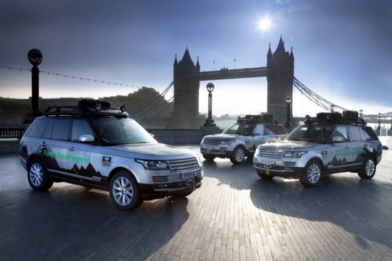 The Silk Trail with Range Rover Hybrid