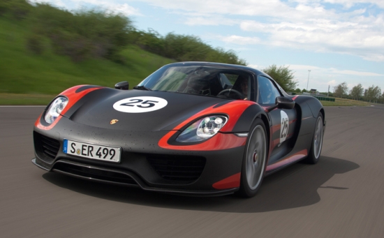 Porsche 918 Spyder Híbrido en Francfort