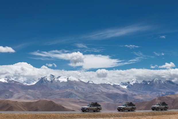 Los Range Rover híbridos terminan viaje por la Ruta de la Seda